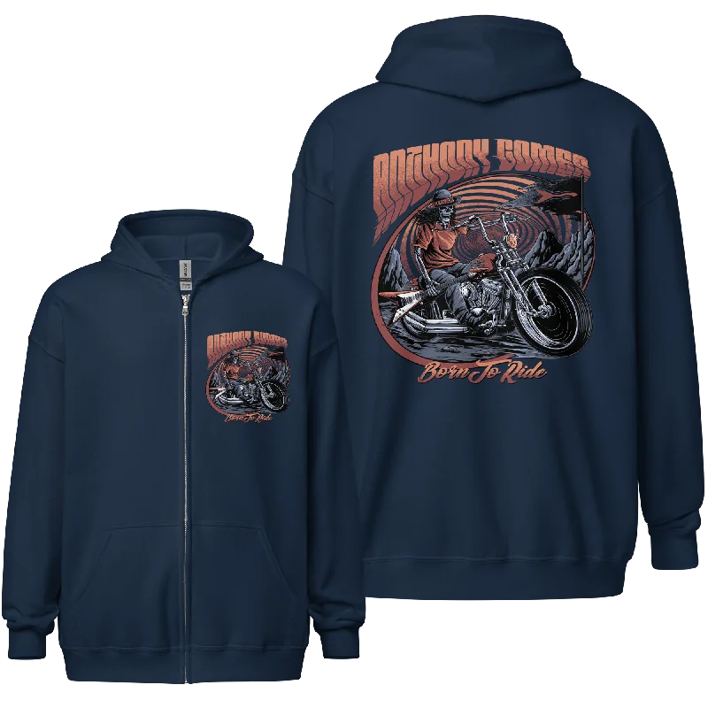 Born To Ride Unisex Hoodie - Available in 2 Colors (S-5XL)