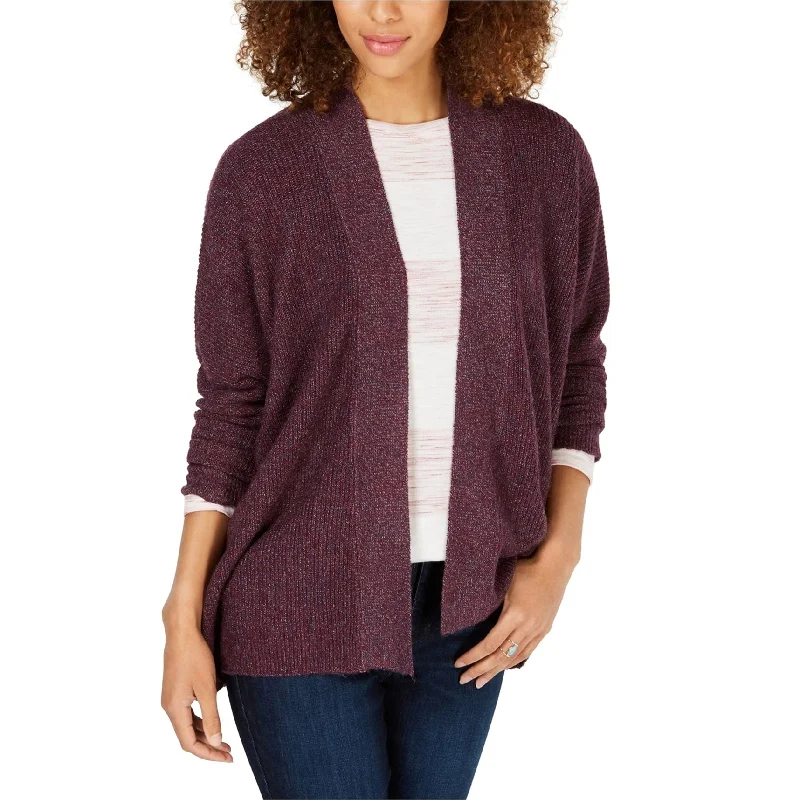 Style & Co. Womens Ribbed Cardigan Sweater