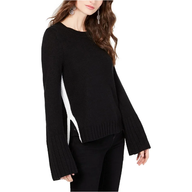 I-N-C Womens Side Stripe Pullover Sweater