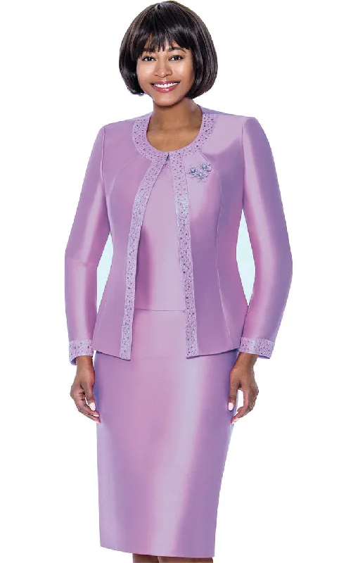 Terramina Church Suit 7637-Lavender