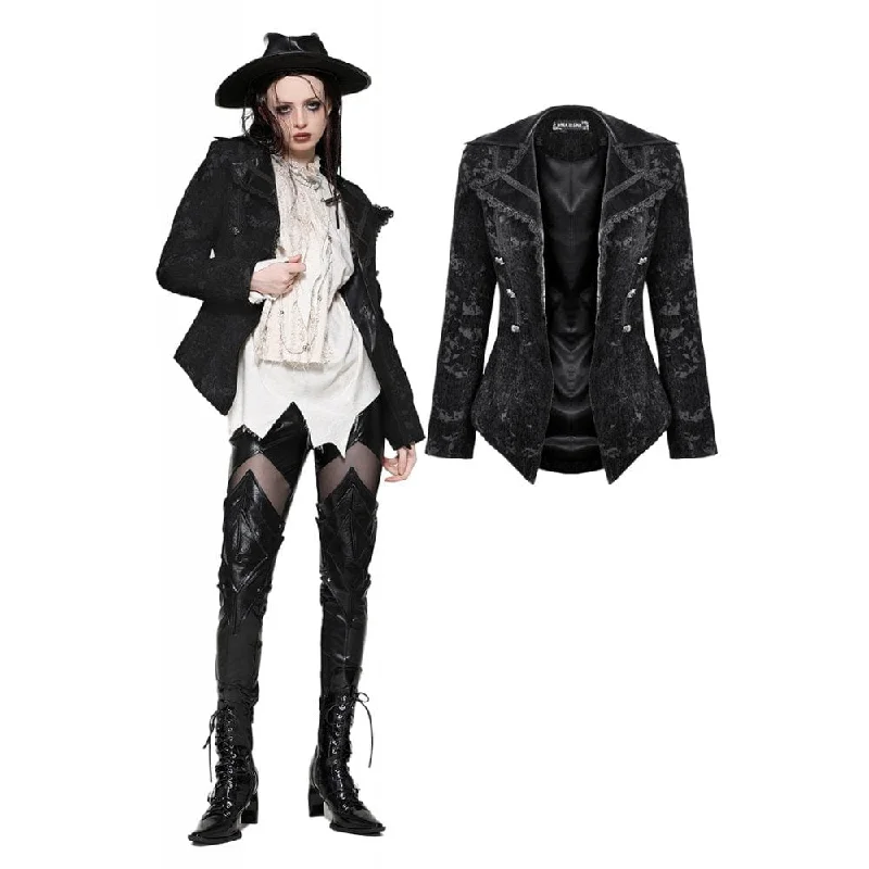 Women's Gothic Crochet Lace-up Jacket