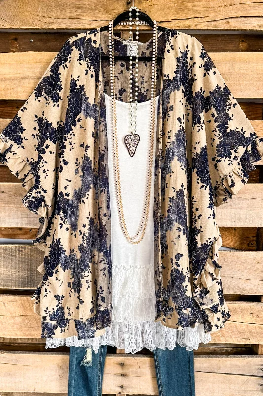 Everything Is Alright OVERSIZED Kimono - Mocha