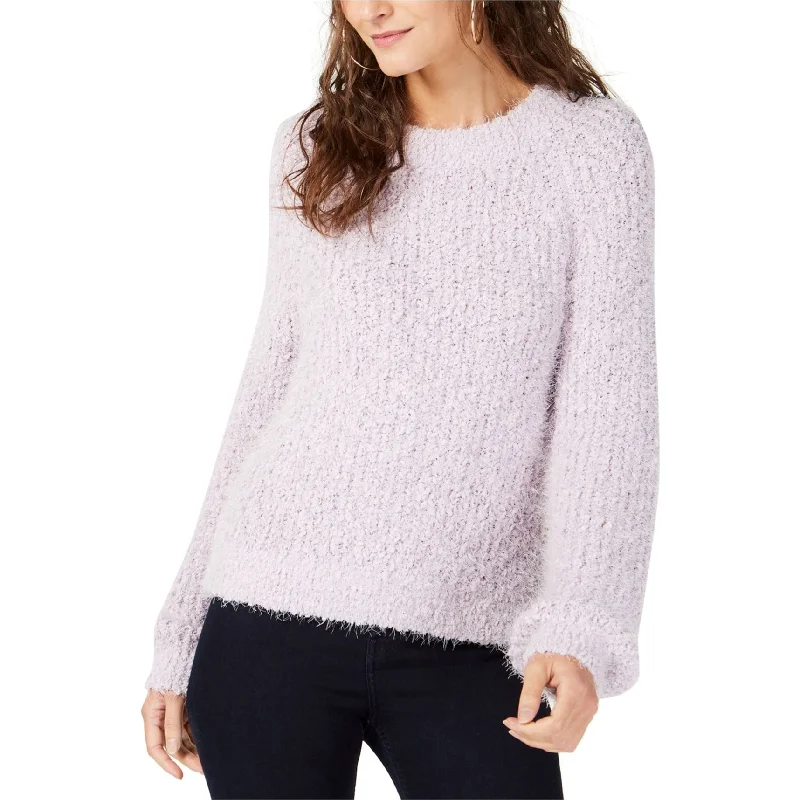 I-N-C Womens Popcorn Pullover Sweater