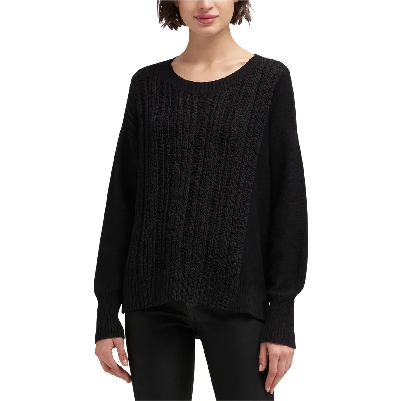 Dkny Womens Ribbed Pullover Sweater