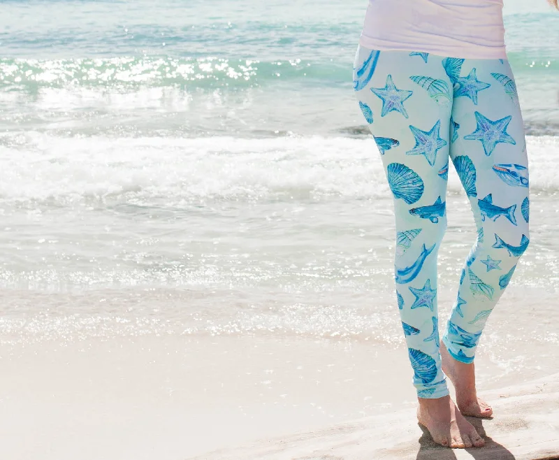 Shellfishly Chic Leggings