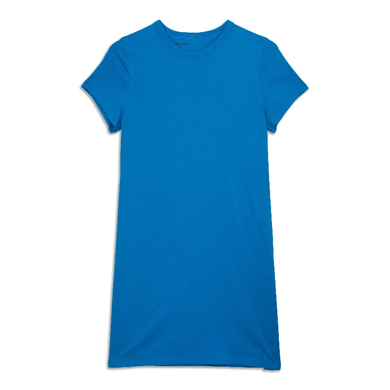 Classic-Fit Cotton-Blend T-Shirt Dress